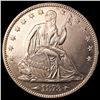 Image 1 : 1873 Arrows Seated Liberty Half Dollar UNC