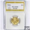Image 1 : 1993 $10 Gold Eagle PGA-MS69
