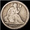 Image 1 : 1837 Seated Liberty Dime NICELY CIRCULATED