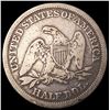 Image 2 : 1842 Seated Liberty Half Dollar NICELY CIRCULATED