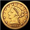 Image 1 : 1857-S $2.50 Gold Quarter Eagle NICELY CIRCULATED