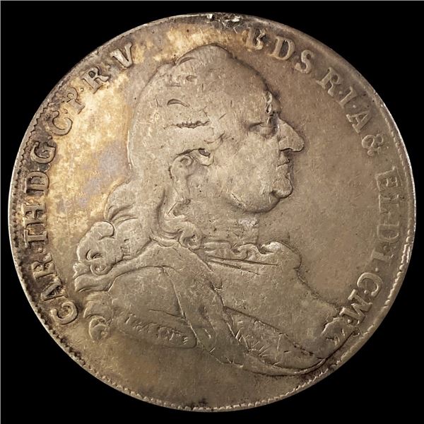 1786 Bavaria Taler NICELY CIRCULATED