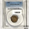Image 1 : 1889 Wheat Cent PCGS-MS63 BN