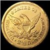 Image 2 : 1851 $2.50 Gold Quarter Eagle ABOUT UNCIRCULATED