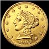 Image 1 : 1904 $2.50 Gold Quarter Eagle GEM BU