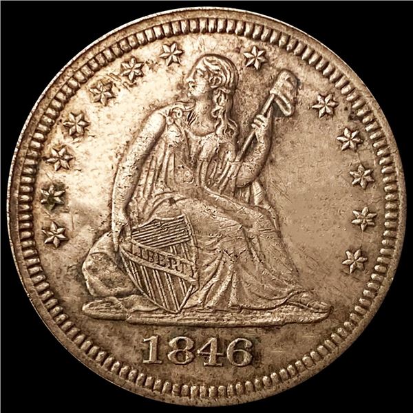 1846 Seated Liberty Quarter UNCIRCULATED