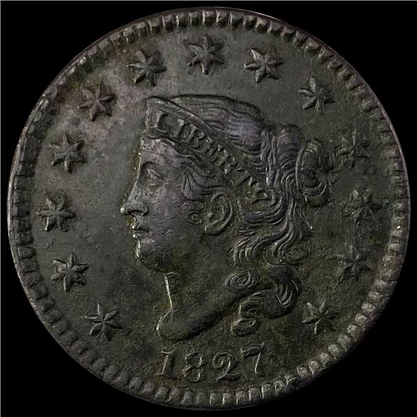 1827 Large Cent CLOSELY UNCIRCULATED