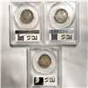 Image 2 : 1917 Set (3) Standing Liberty Quarter PCGS-VF, F
