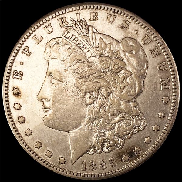 1885-S Morgan Silver Dollar NEARLY UNCIRCULATED