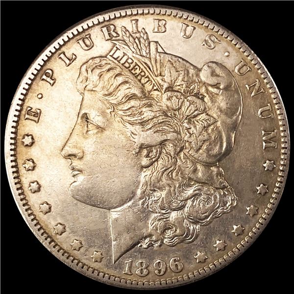 1896-S Morgan Silver Dollar ABOUT UNCIRCULATED