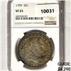 Image 1 : 1799 Draped Bust Dollar NGC-VF, F25