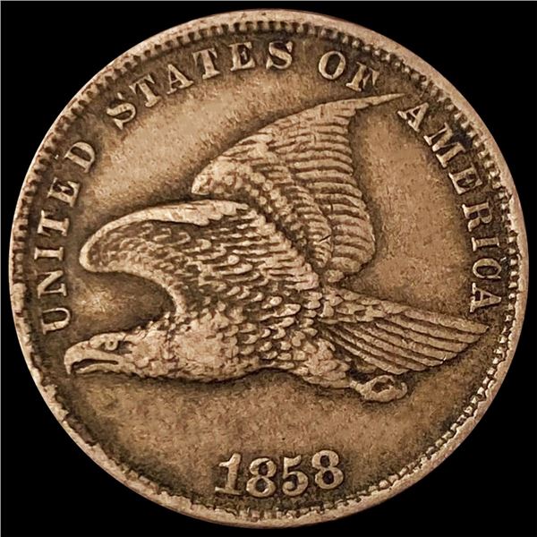 1858 Flying Eagle Cent LIGHTLY CIRCULATED