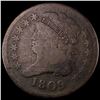 Image 1 : 1809 Classic Head Half Cent NICELY CIRCULATED