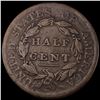 Image 2 : 1809 Classic Head Half Cent NICELY CIRCULATED