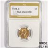 Image 1 : 1927-D Wheat Cent PGA-MS65 Red