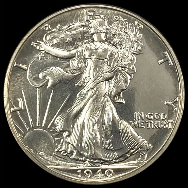 1940 Walking Liberty Half Dollar GEM PROOF