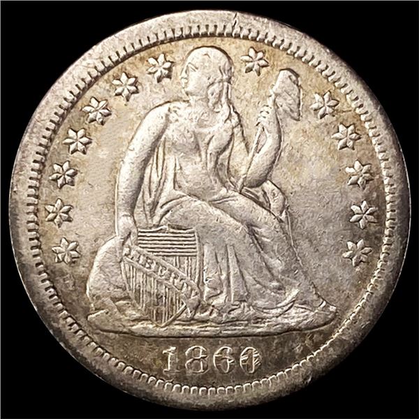 1869-S Seated Liberty Dime CLOSELY UNCIRCULATED