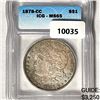 Image 1 : 1878-CC Morgan Silver Dollar ICG-MS65