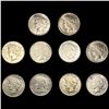 Image 1 : (10) Peace Dollars UNCIRCULATED