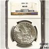 Image 1 : 1894 Morgan Silver Dollar NGC-MS60
