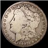 Image 1 : 1890-CC Morgan Silver Dollar NICELY CIRCULATED