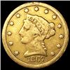 Image 1 : 1867-S $2.50 Gold Quarter Eagle NICELY CIRCULATED