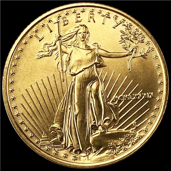 1989 $10 Gold Eagle SUPERB GEM BU