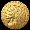 Image 1 : 1908 $2.50 Gold Quarter Eagle CLOSELY