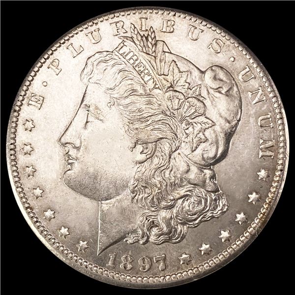 1897-S Morgan Silver Dollar UNCIRCULATED