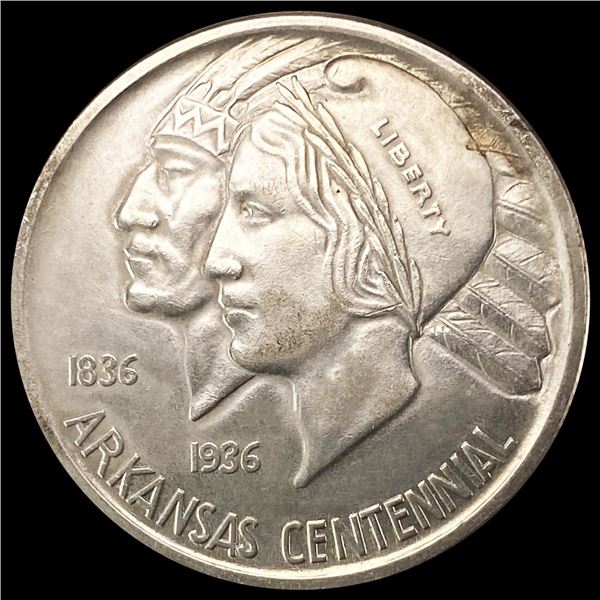 1935 Arkansas Half Dollar CHOICE BU