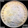 Image 1 : 1806 Draped Bust Half Dollar CHOICE BU