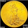 Image 1 : 1909/8 $20 Gold Double Eagle CHOICE BU
