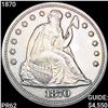 Image 1 : 1870 Seated Liberty Dollar CHOICE PROOF