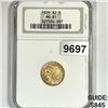 Image 1 : 1929 $2.50 Gold Quarter Eagle NGC-MS61