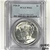 Image 1 : 1926-D Silver Peace Dollar PCGS-MS62