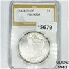Image 1 : 1878 7/8TF Morgan Silver Dollar PGA-MS64
