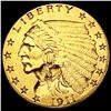 Image 1 : 1911 $2.50 Gold Quarter Eagle UNCIRCULATED