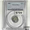 Image 1 : 1886 Nickel Three Cent PCGS-PR65