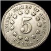 Image 2 : 1868 Shield Nickel CLOSELY UNCIRCULATED