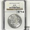 Image 1 : 1878 7TF Morgan Silver Dollar NGC-AU58 Rev of 79