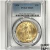 Image 1 : 1924 $20 Gold Double Eagle PCGS-MS65