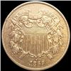 Image 1 : 1869 Two Cent Piece CLOSELY UNCIRCULATED
