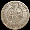 Image 2 : 1869 Indian Head Cent NICELY CIRCULATED