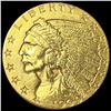 Image 1 : 1909 $2.50 Gold Quarter Eagle CLOSELY