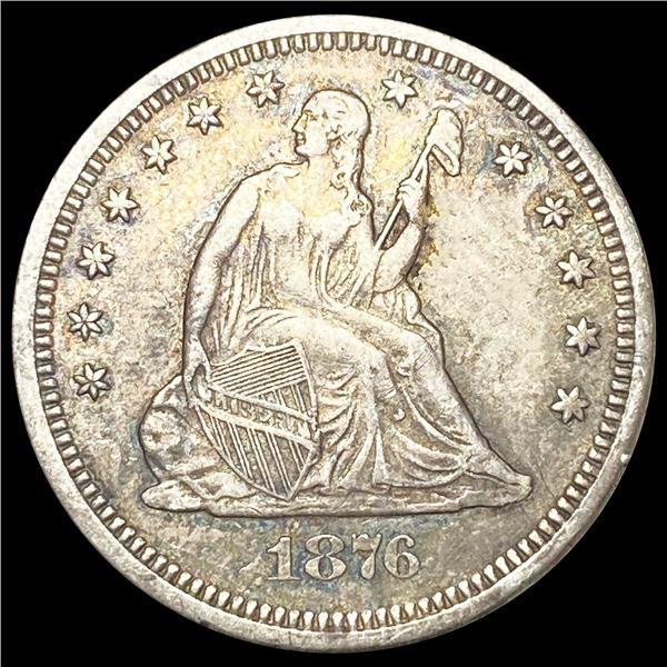 1876-S Seated Liberty Quarter CLOSELY