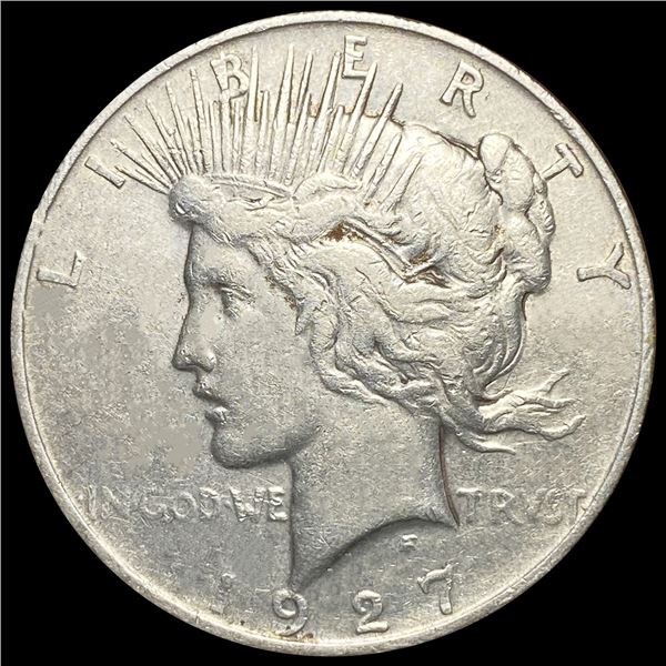 1927-D Silver Peace Dollar CLOSELY UNCIRCULATED