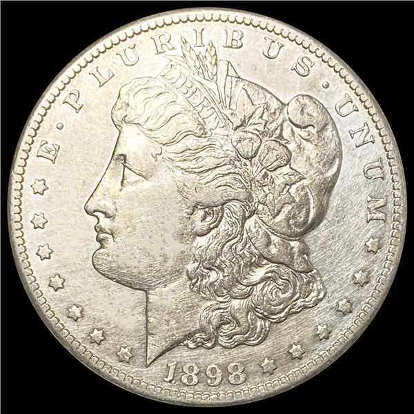 1898-S Morgan Silver Dollar CLOSELY UNCIRCULATED