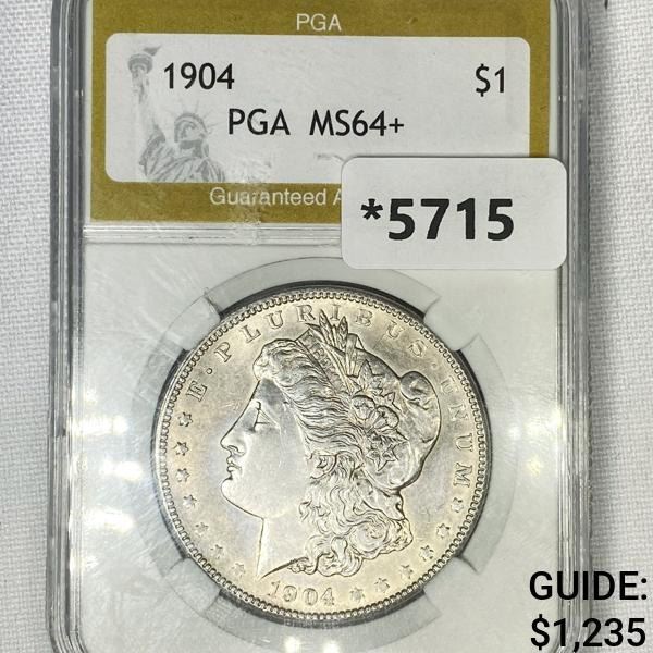 1904 Morgan Silver Dollar PGA-MS64+
