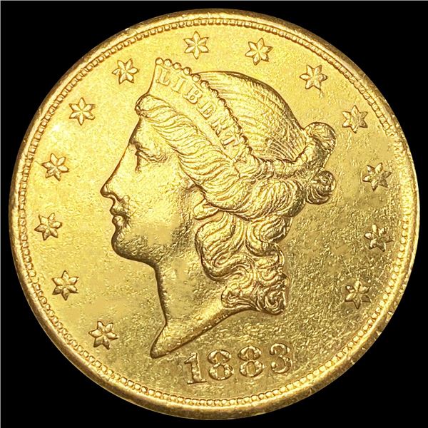 1883-S $20 Gold Double Eagle UNCIRCULATED