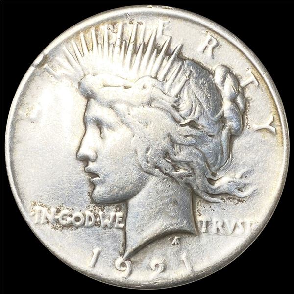 1921 Silver Peace Dollar LIGHTLY CIRCULATED